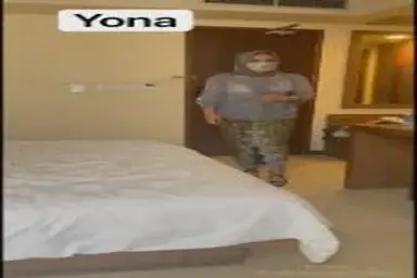 Entot STW Kebaya Ungu Di Hotel