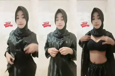 video viral Laura hijap hitam Colmek
